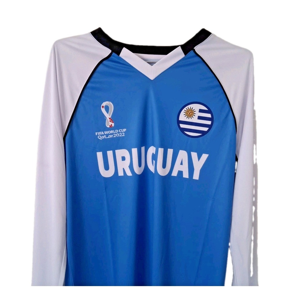 NOS Uruguay Fifa World Cup Qatar 22 Size Small Classic Long Sleeve Jersey New